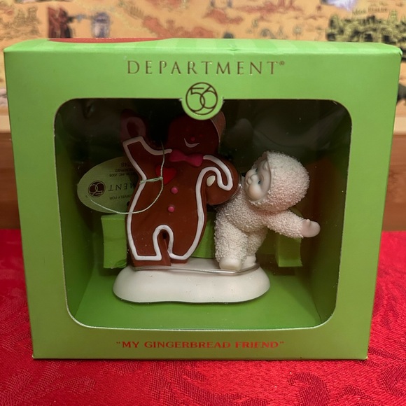 Department 56 Other - Dept. 56 Snowbabies “My Gingerbread Friend” Ornament